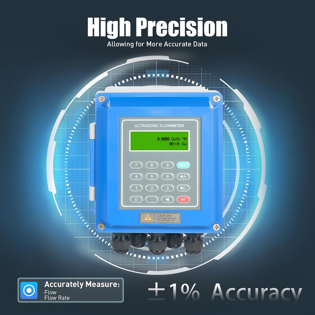 Ultrasonic Flow Meter Digital for Water Supply