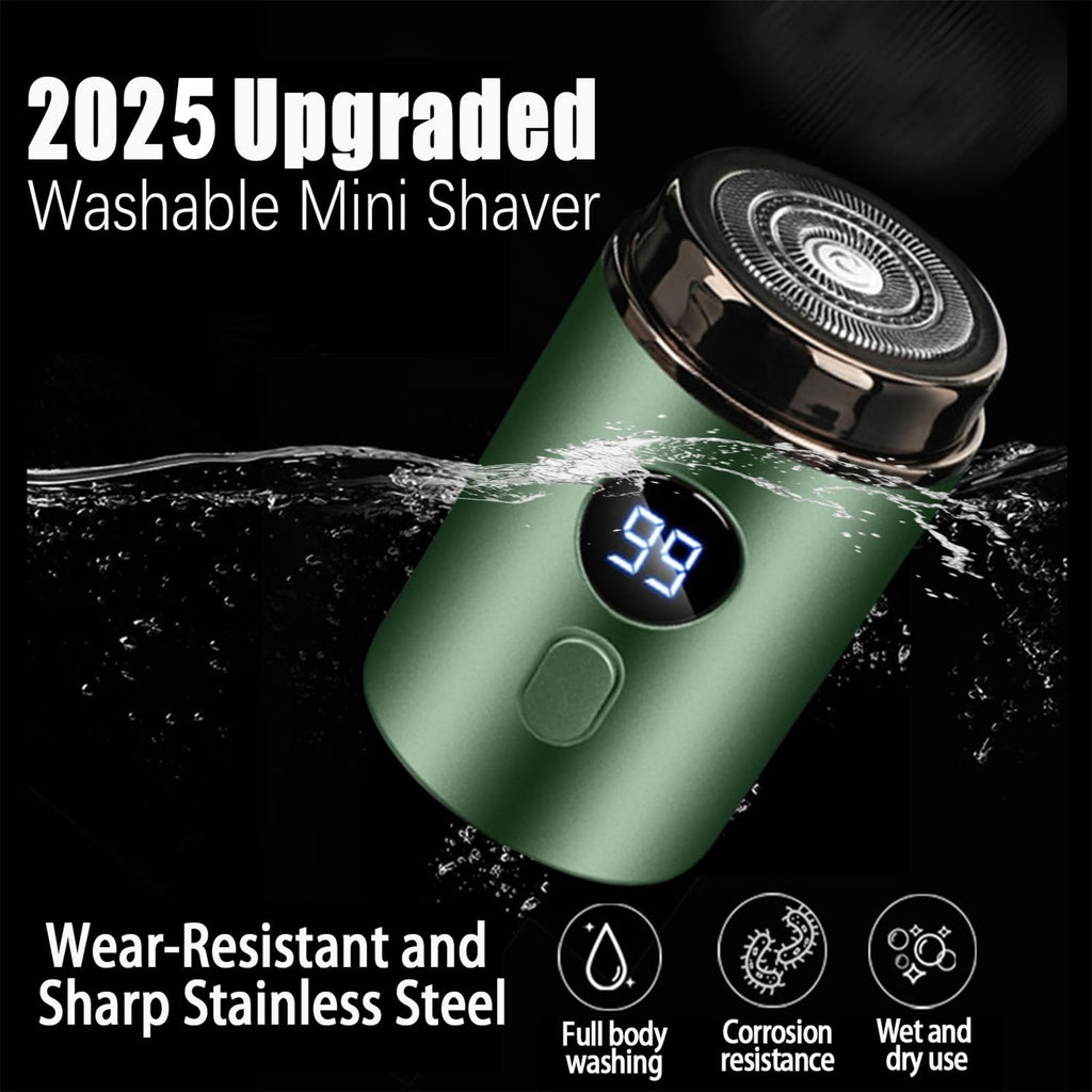 Mini Portable Electric Shaver, 2025 New Upgrade Electric Shavers for Men
