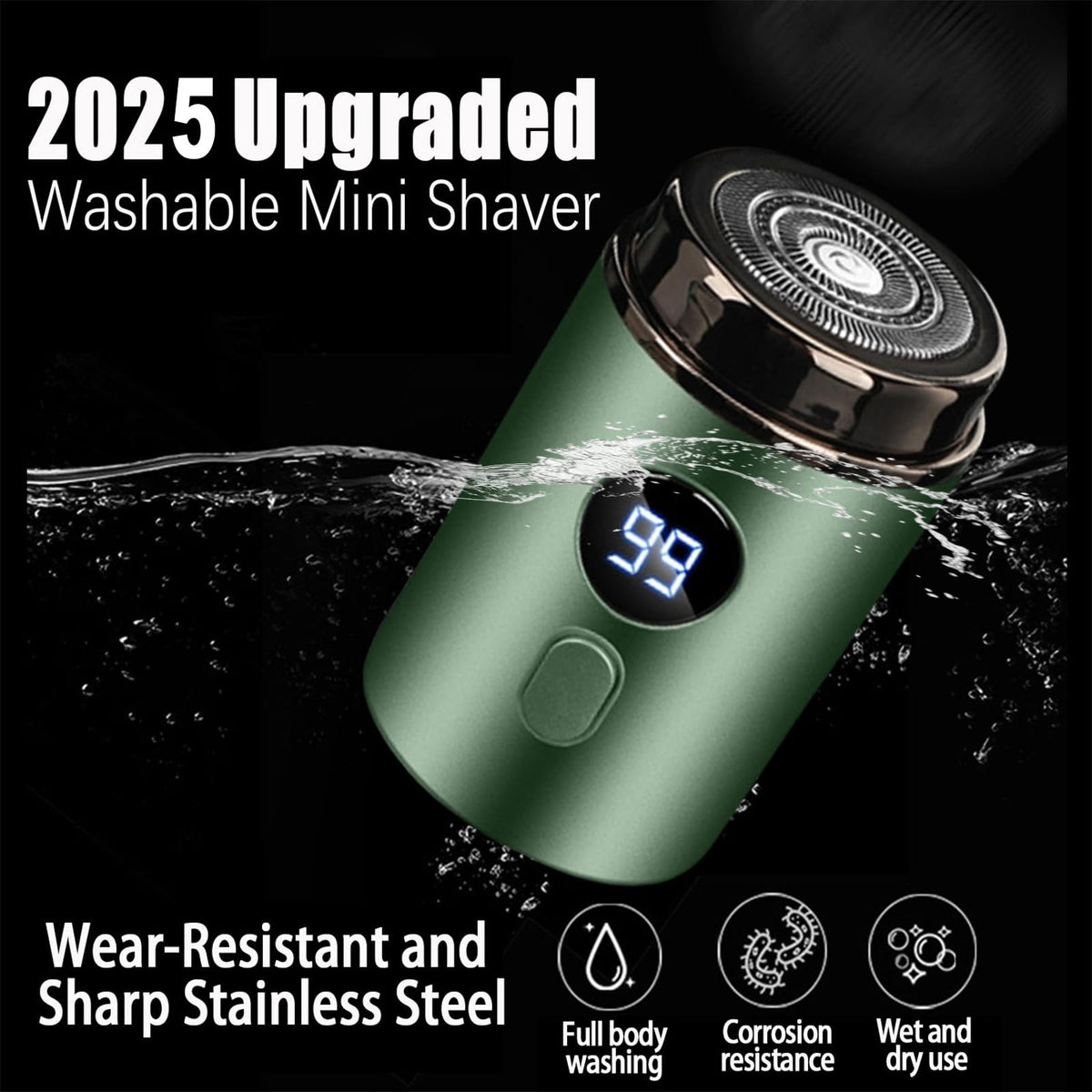 Mini Portable Electric Shaver, 2025 New Upgrade Electric Shavers for Men