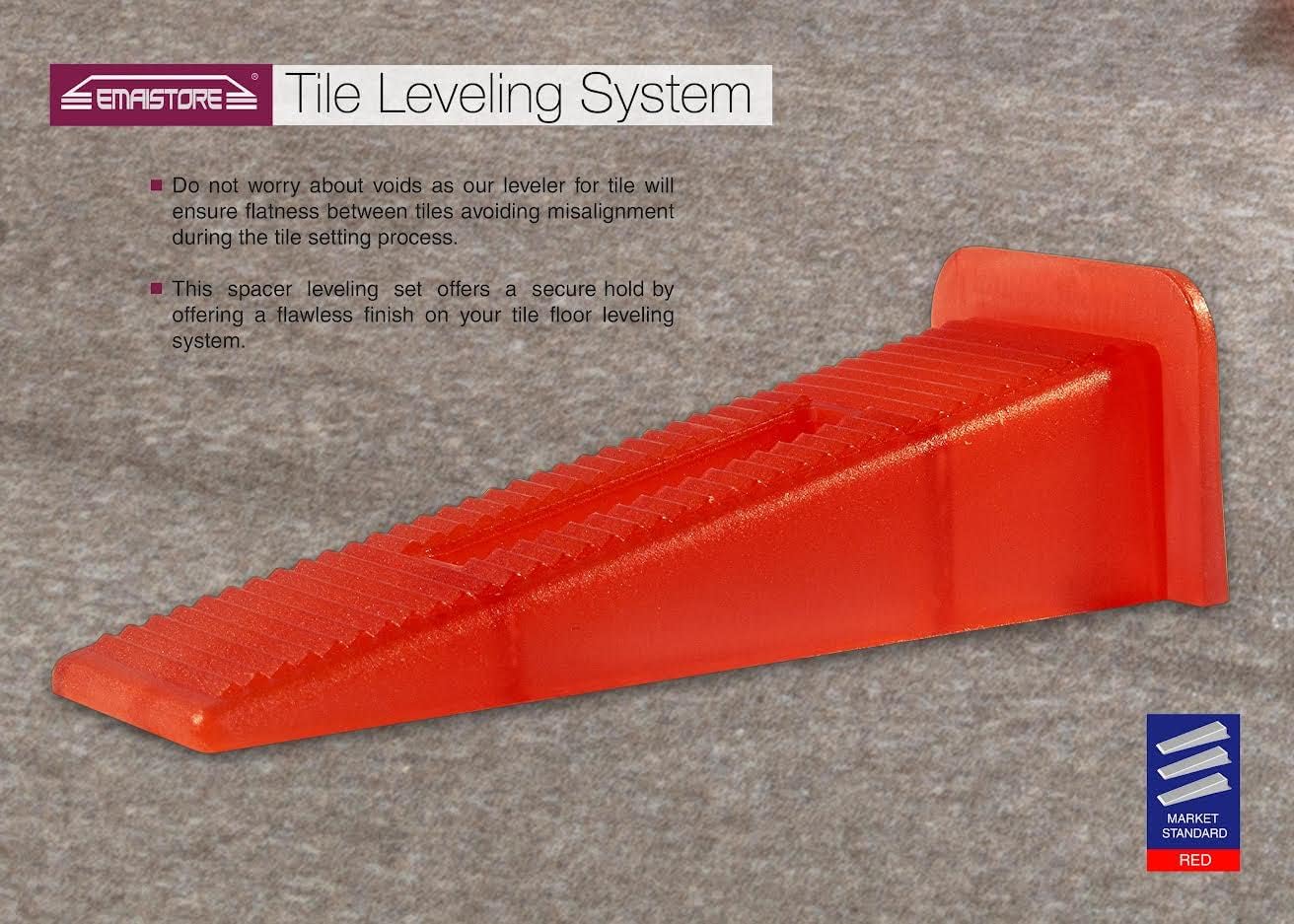 Tile Leveling System (3/16 Inch) – 400 Tile Spacers + 200 Reusable Wedges + 1 Tile Plier – Smooth & Seamless Floor &