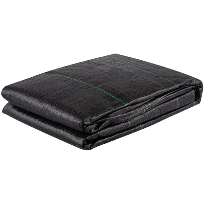 Weed Fabric Barrier Heavy Duty, 12.5x50ft 3.5oz Weed Blocker Fabric, Woven Landscape Fabric, Garden Fabric Weed