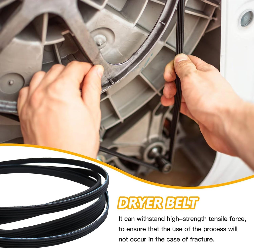 Replacement Dryer Drum Belt Compatible with Kenmore 110 models 110.70832991 110.70842990 110.70842991 110.70852990 110.70852991 110.70854990 110.70854991 110.70857990 110.70882990