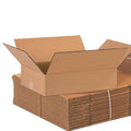 Shipping Boxes Flat 16"L x 12"W x 4"H 25-Pack - Corrugated Cardboard Box for Moving, Mailing, Packing, Packaging and