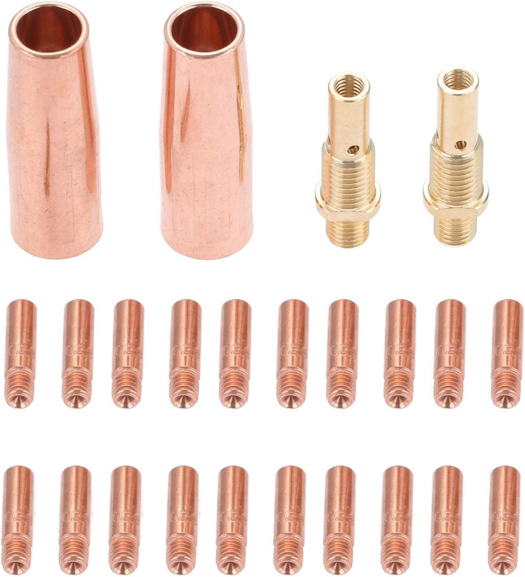 Mig Welding Gun Kit 0.023" Tip Nozzle Diffusers for Lincoln Magnum Tweco