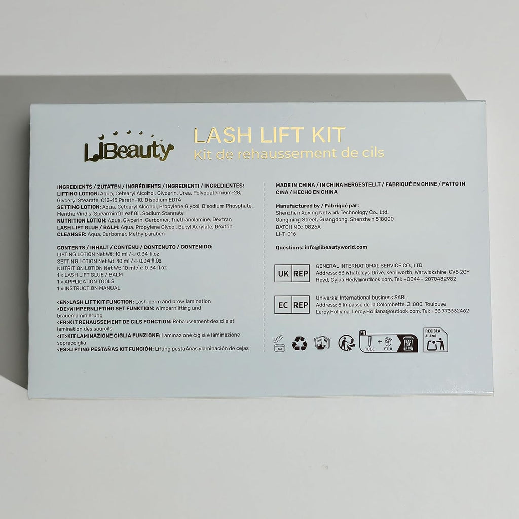 Lash Lift Kit with Lash Glue Balm Eyelash Lift Kit & Brow Lamination Kit New Lash Lifting Pads Tubular Precision