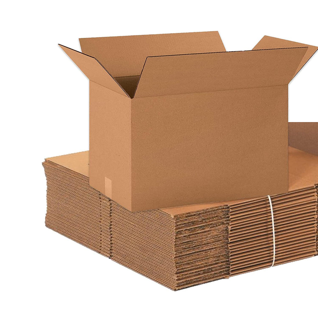 Shipping Boxes Long 20L x 12W x 12H 20-Pack - Corrugated Cardboard Box for Moving, Mailing, Packing, Packaging and