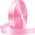 3/4 Inch Pink Satin Ribbon 50 Yards Single Face Polyester