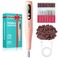 C52 Electric Cordless Nail Drill with LED Screen, Red Kit