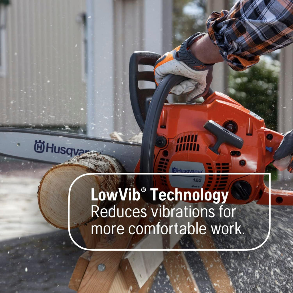 120 Mark III Gas Chainsaw, 38-cc, 2-Cycle X-Torq Engine, 16 Inch Chainsaw with Automatic Oiler