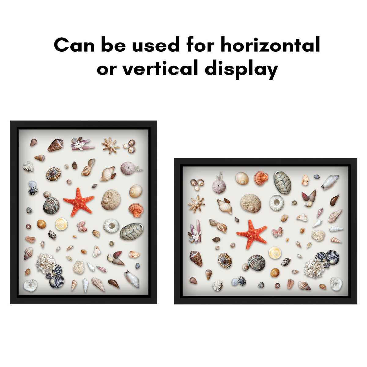 16x20 Shadow Box Frame - Engineered Wood - Black