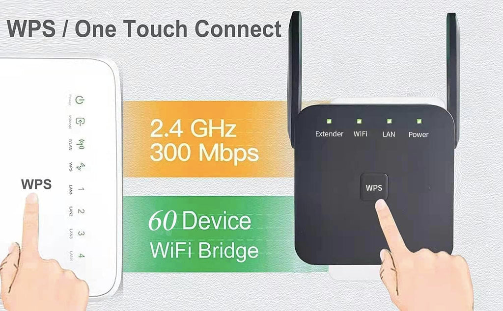 2026 Fastest WiFi Extender, WiFi Repeater, WiFi Booster, Covers Up to 10000 Sq.ft and 80 Devices, Internet Booster