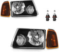 Headlights W/Bulbs for 2001-2011 Ford Ranger