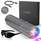 FSA-HSA Handheld Red Light Therapy for Body, Blue & NIR Infrared
