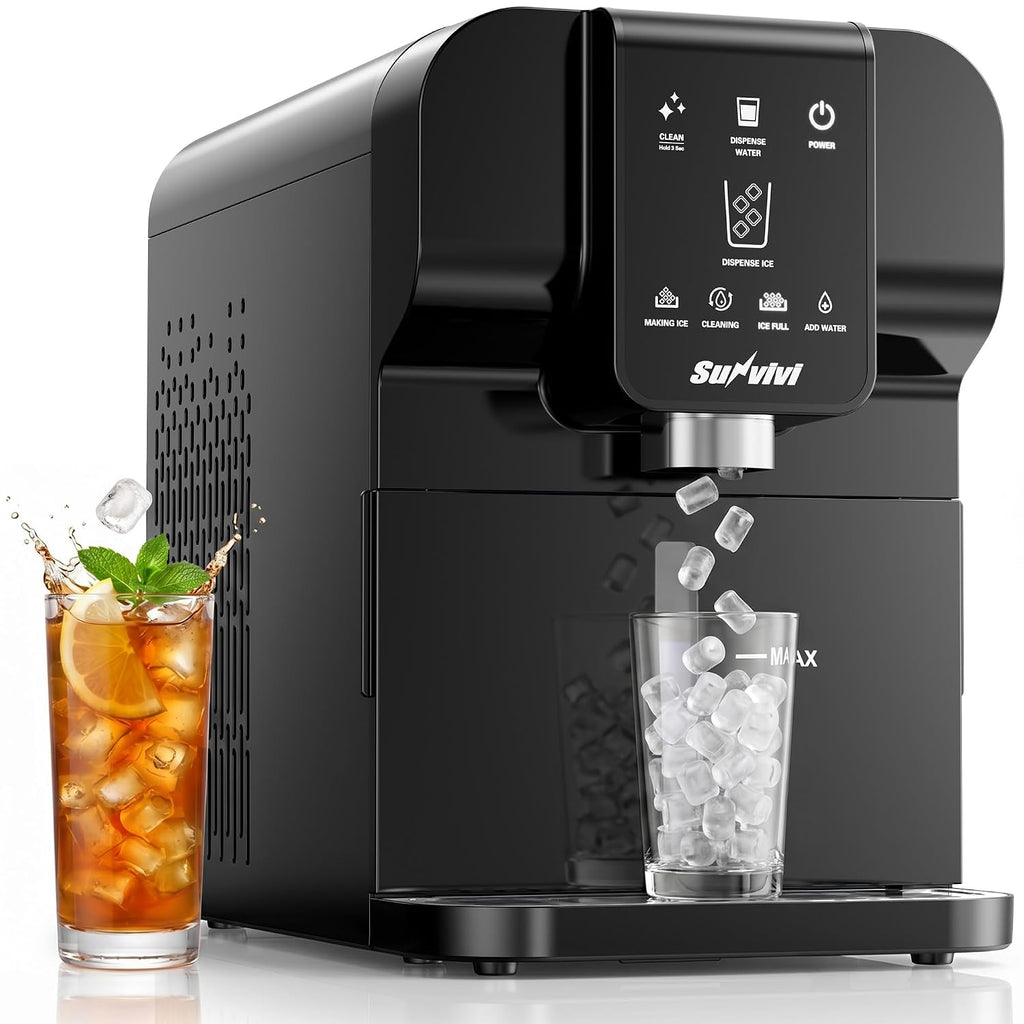 Commercial Chewable Nugget Ice Maker & Ice Water Dispenser