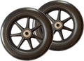Replacement 6-inch Walker Wheels, 6 Inch Rollator-Wheels for Adults, Seniors, and Elderly, Compatible with Stander's