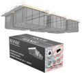 USA Based Overhead Garage Storage Rack, Connectable Heavy Duty Metal Ceiling Rails Garage Storage Organization
