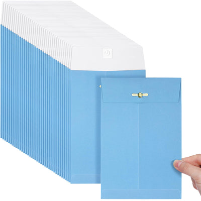 50 Pcs Manilla Clasp Envelopes Kraft Closure