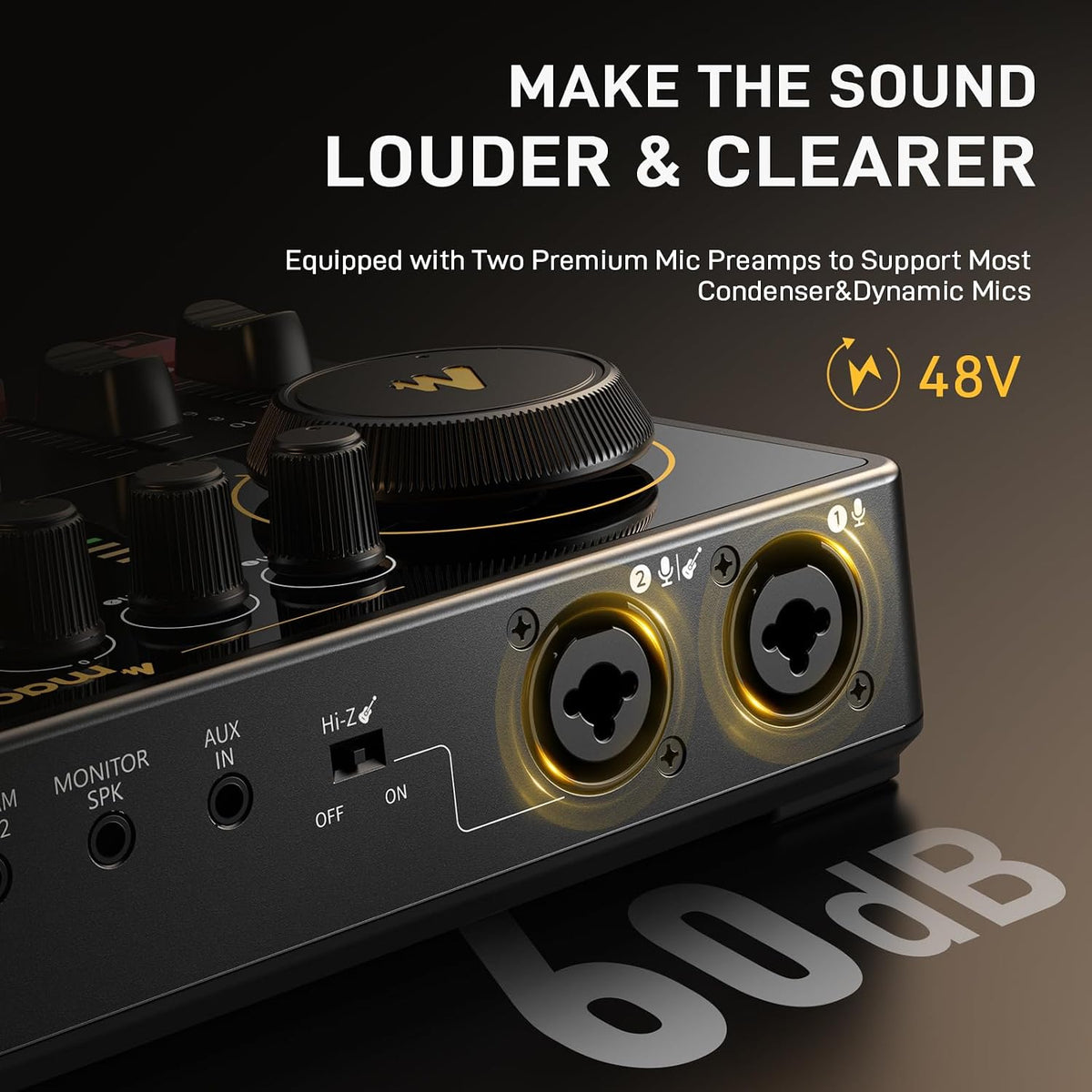 E2 Gen2B Podcast Equipment Bundle for 2, Dual XLR Condenser Mic Mixer | noise reduction, loopback, Bluetooth