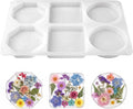 Deep Coaster Silicone Molds for Epoxy Resin, 4 Inches Resin Molds | 6 Cavity Resin Coaster Molds, Easy Demold