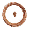 Soft ANNEALED Ground Wire Solid 10 AWG 25 FEET Copper Cables Electronic Wire Cable Electrics DIY