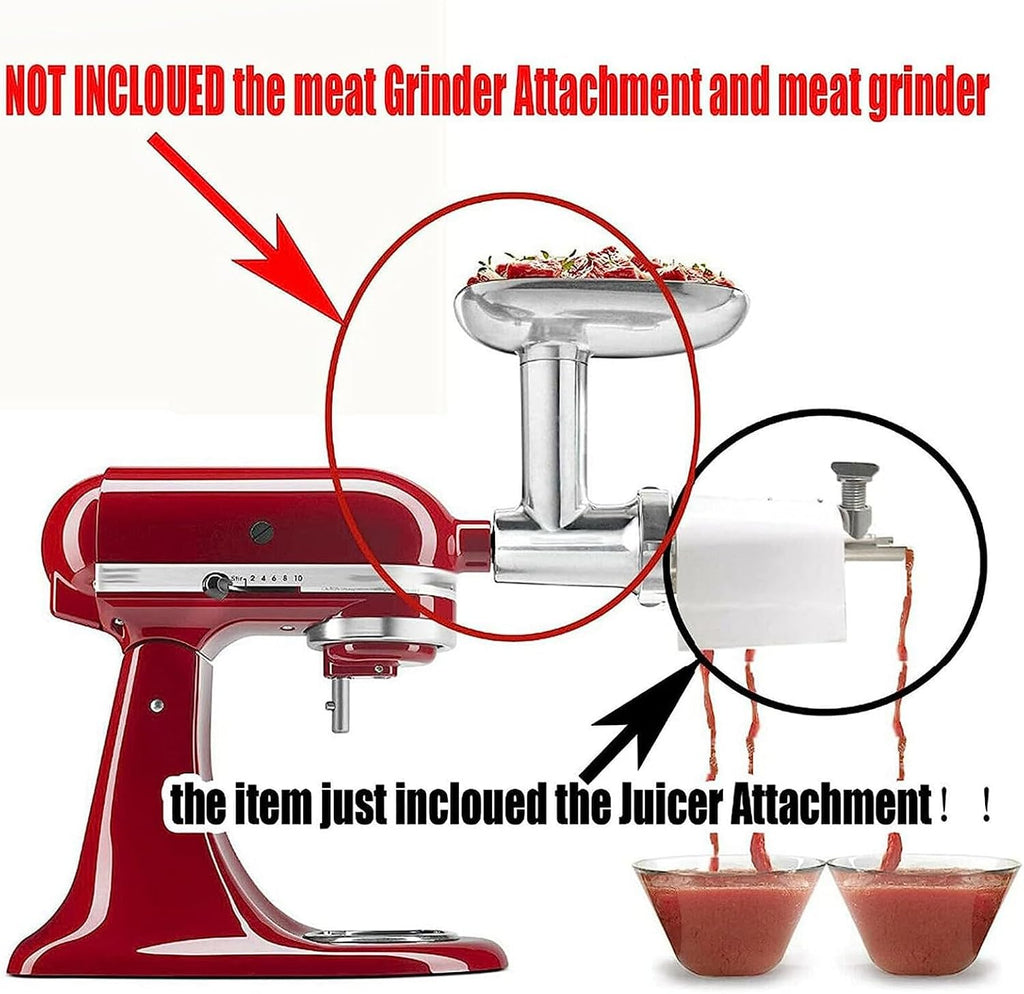 Tomato Juicer Vegetable Strainer Meat Grinder Sausage Stuffer Ketchup Attachment Compatible For Stand Mixer Kitchen