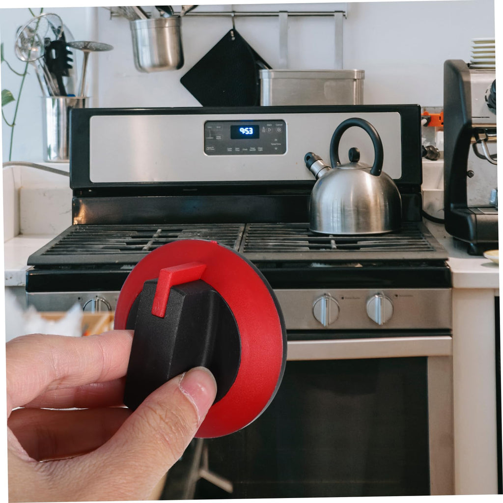 ARTIBETTER 4 Pcs Gas Stove Knobs Replacement Universal Gas Range Knobs for Household Stoves Easy Install Stove Knob Set Smooth Round Edges Kitchen Essentials