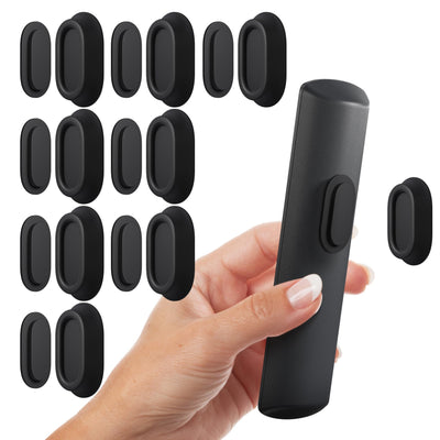 8 Pack Magnetic Remote Control Holder Wall Mount, Upgraded Silicone Remote Control Organizer Strong Adhesive TV