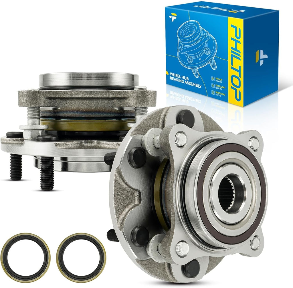 PHILTOP 950001/515201 4WD 2 x Front Wheel Hub Assembly for Tacoma, 4Runner