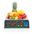 Digital Price Computing Scale 66 LB Weight Scales, Connectable to a Label Printer, Commercial Grade Dual LCD Display