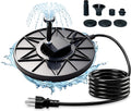 Bird Bath Heater, Utility Birdbath Water Heater Deicer Water Pump with Thermostatically Controlled, De-Icer