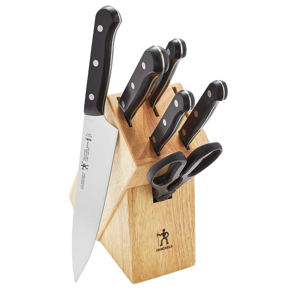 Solution 7-Pc Knife Set, Razor-Sharp, German Engineered