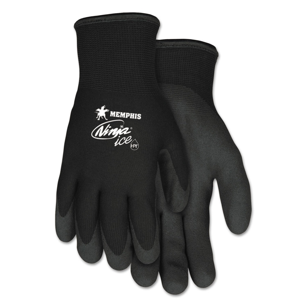 N9690M Ninja Work Gloves, Medium, 1-Pair, Black