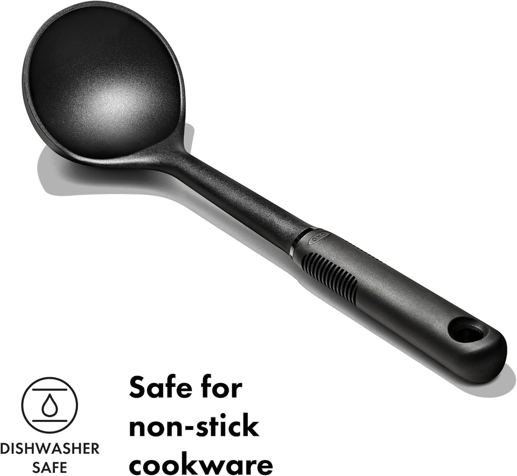 Good Grips Nylon Ladle, Black, One Size