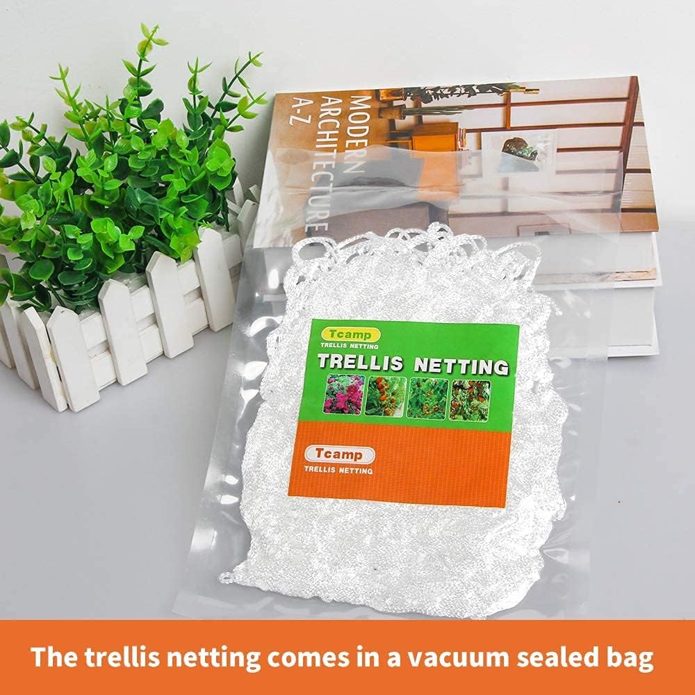 Heavy-Duty Polyester Plant Trellis Netting 5 x 30ft (1 Pack)