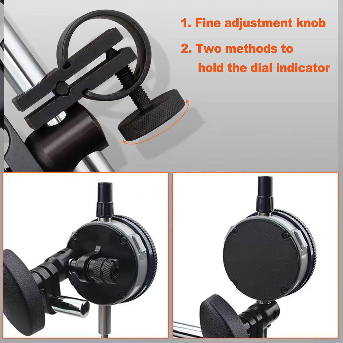 Qnkaa Magnetic Base Holder for Dial Indicator