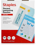 Thermal Laminating Pouches, Letter Size, 5 Mil, 200/Pack | 9 x 11.5 inch pouches for heavy-duty document protection