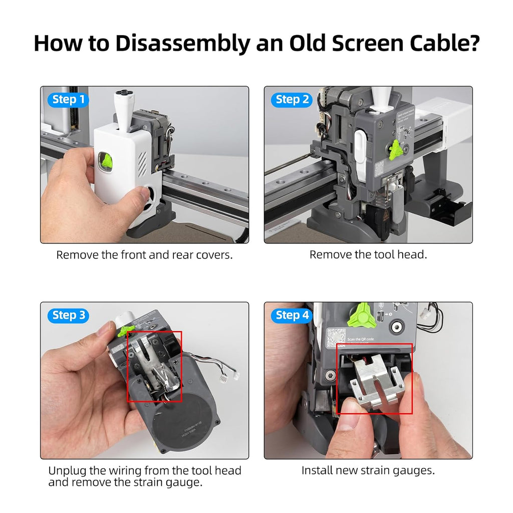 Replacement Auto Leveling Sensor for Creality-i7: Official Backup Strain Gauge Metal Mounting Block with Connect