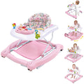 5 in 1 Foldable Baby Walker, Activity Baby Walker-Baby Bouncer, Rocker, Activity Center,Seat and Push