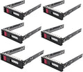 6-pcs Hard Drive Bracket 774026-001 797520-001 797519-001 SSD Bracket 3.5 Hard Drive Caddy Compatible for HP ProLiant ML110 ML350 DL325 ML30 DL20 G10 Gen10 for HP Apollo 4510 4200 G9 Gen9