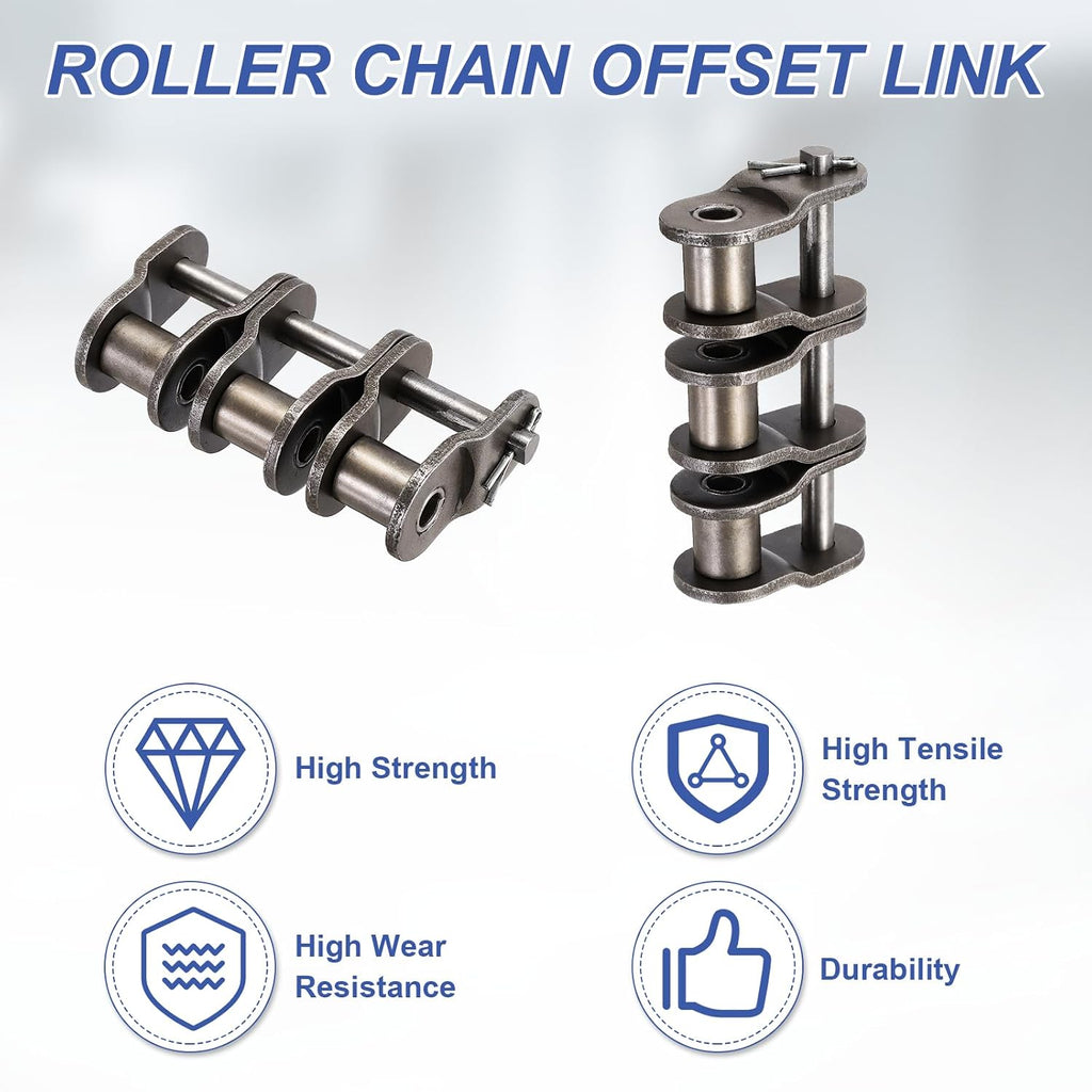 DTGN ANSI #120 Roller Chain Offset Half Link 38.1mm Pitch