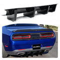 WildWell Rear Bumper Diffuser Compatible with 2015-2024 Dodge Challenger