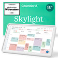 Calendar 2 – 15" Touchscreen Digital Calendar, Classic, White
