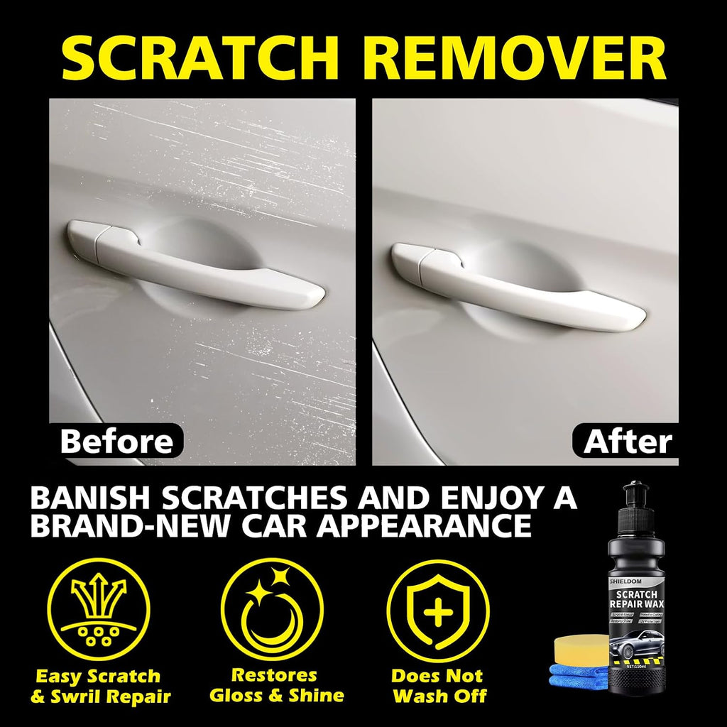 Car Scratch Remover Vehicles Scuff Repair Wax Erase Auto Paint Scratches Swirls Removal Rubbing Compound with Buffer