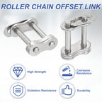 DTGN 3Pcs ANSI #40 Roller Chain Connect Link, 12.70mm Pitch