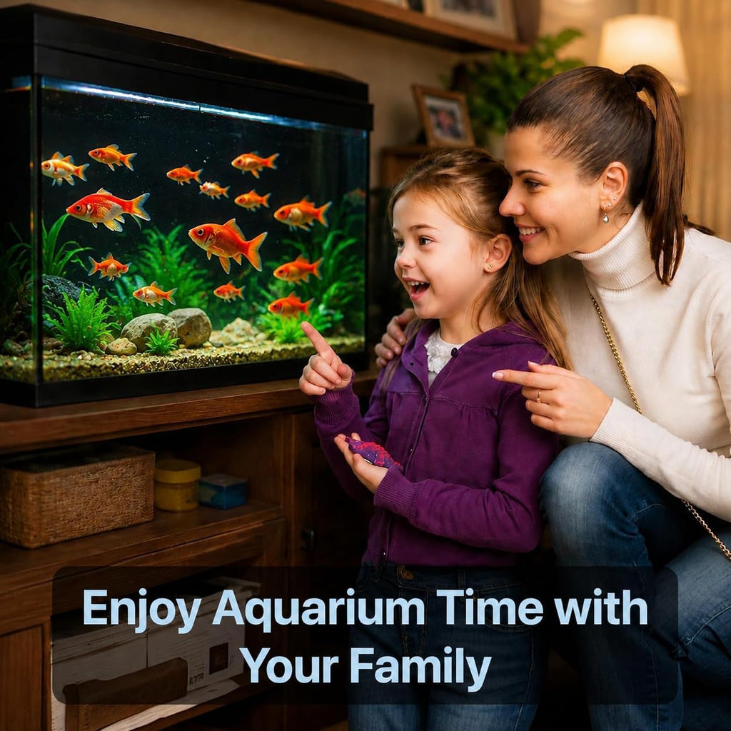 Black Aquarium Background, Static Cling Fish Tank Backdrop Wallpaper, Glue-Free, Reusable PVC Aquarium Décor