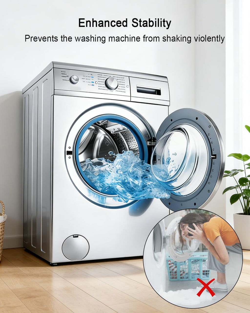 Washer Damper Shock Absorbers Compatible with Samsung Washer Models