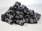 PG7 Black Nylon Waterproof Cable Gland 3.5-6 mm 10 Pack
