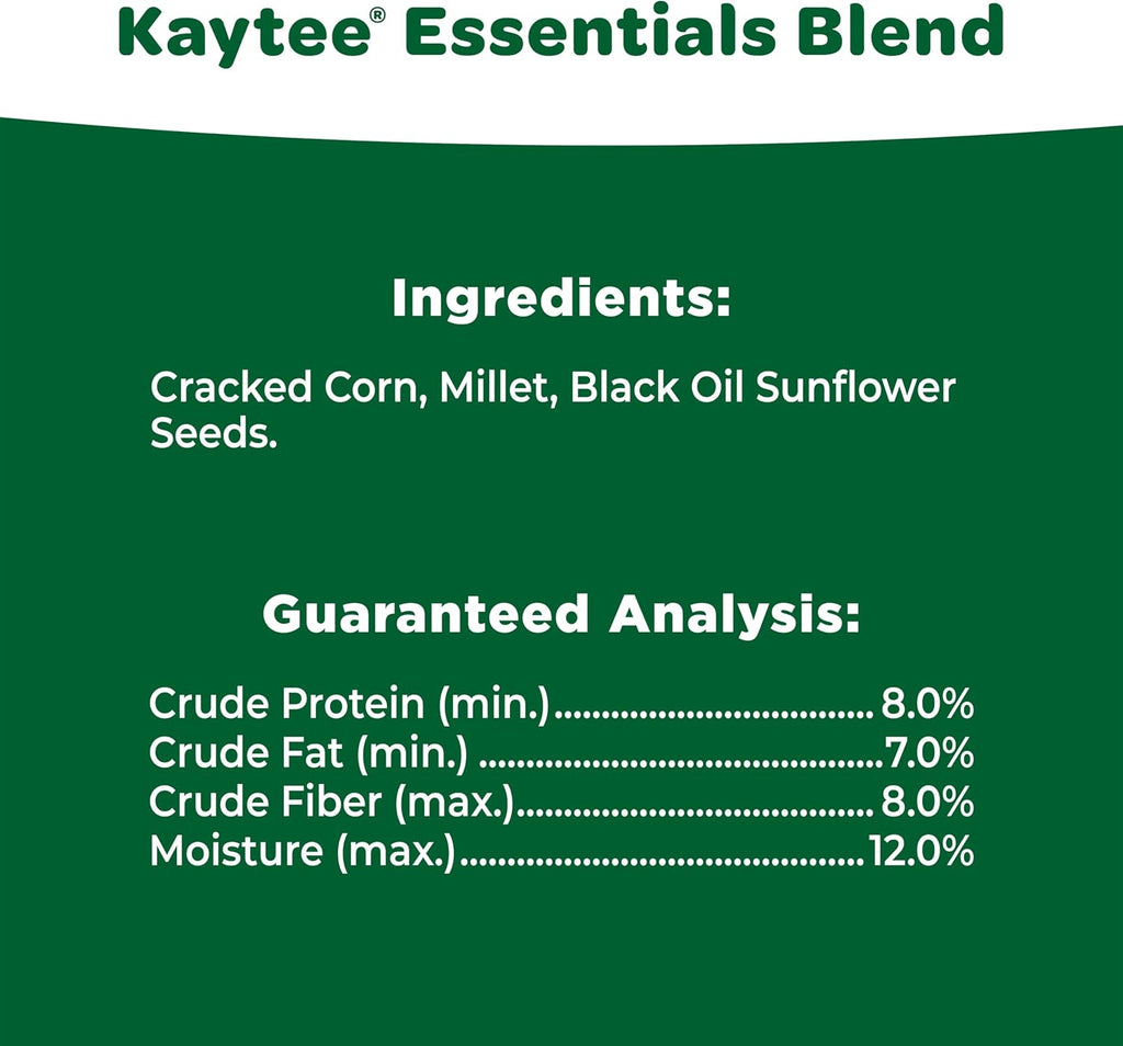 Essentials Blend Wild Bird Seed Mix, 9.5 Pounds