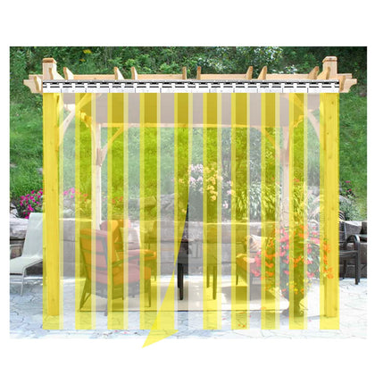 PVC Smooth Plastic Strip Door Curtain PVC Door Strip Patio Plastic Curtain Waterproof Transparent Vinyl Strips