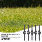 5/10 Pcs Grass Trimmer Blade Multiple Plastic Replacement Accessories For Electric Garden Lawn Mowers(5pcs)